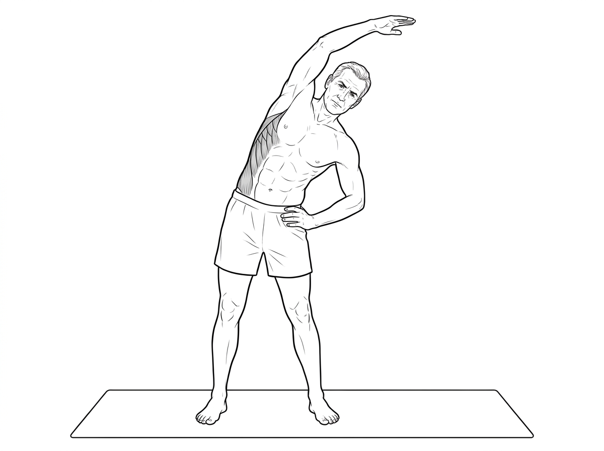 Standing QL stretch