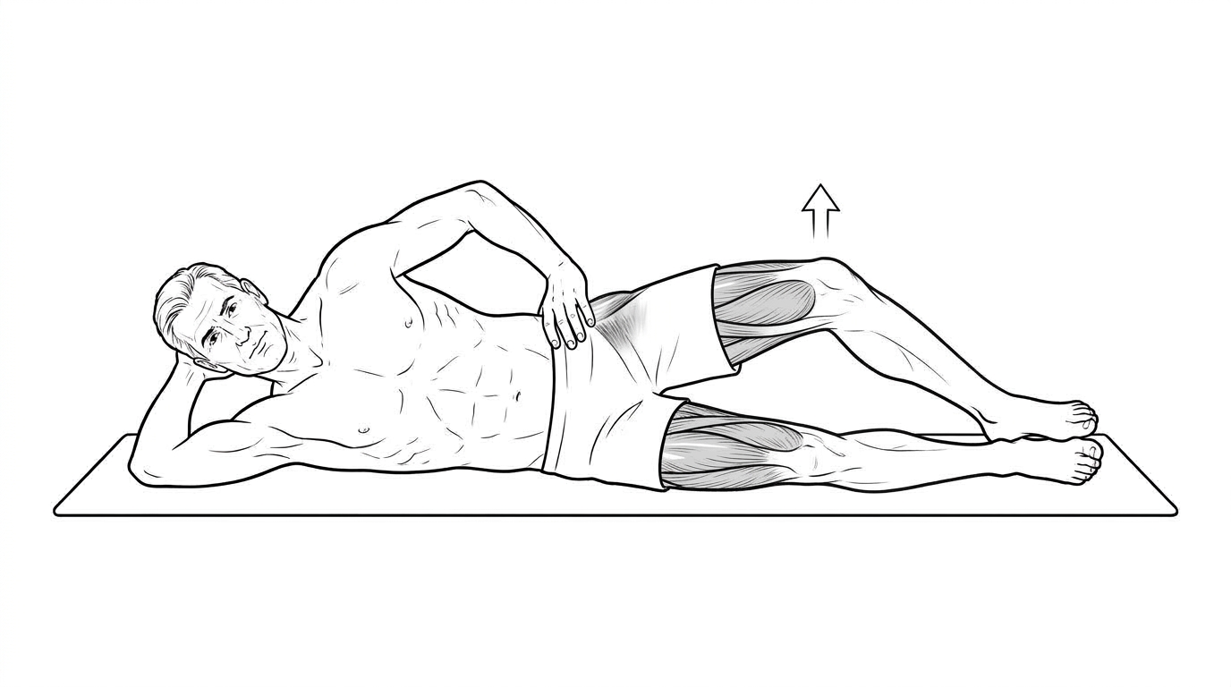 Clamshell bodyweight